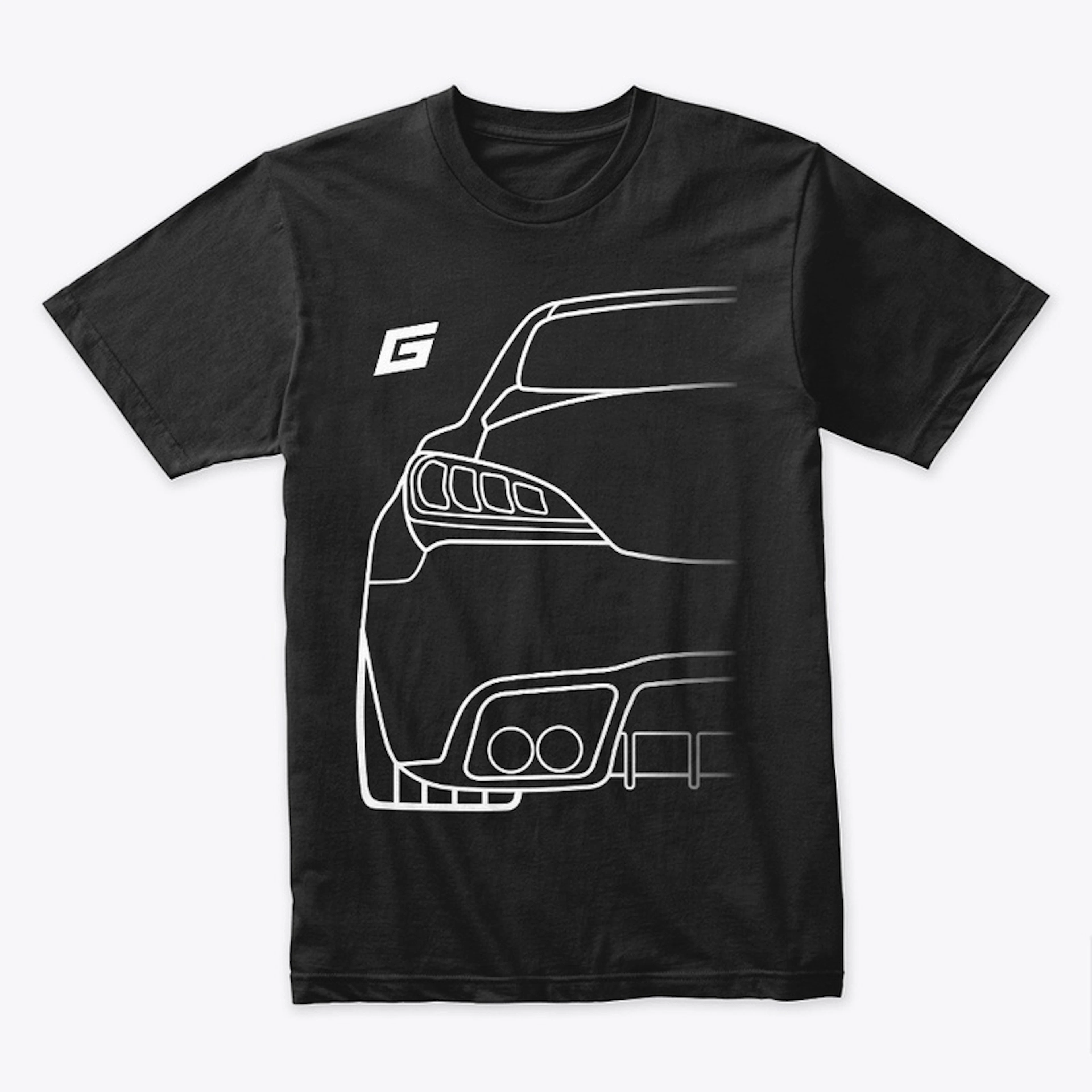 Genesis Coupe Shirt Outlines V2 (W)
